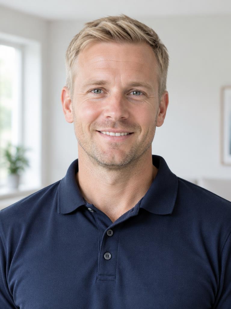 AI-skapat exempelporträtt av Erik Lindberg